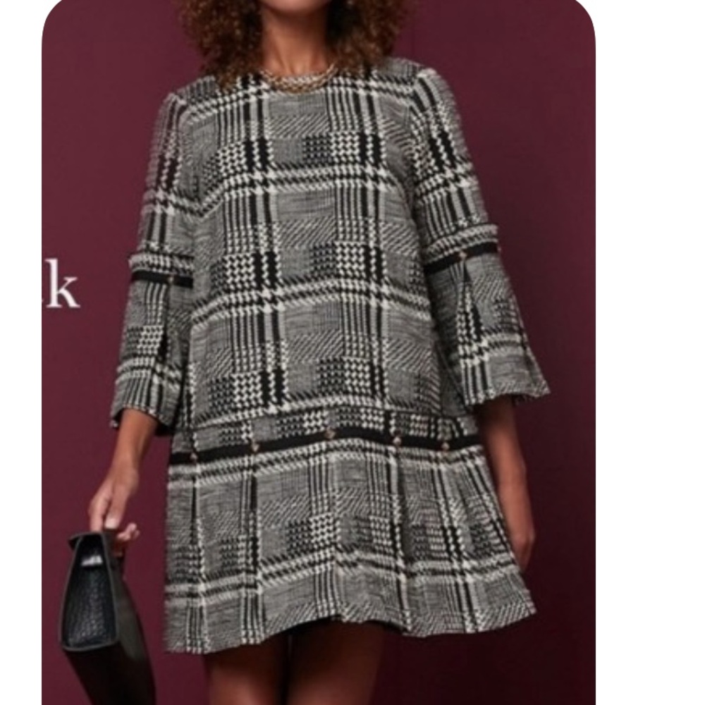 Tuckernuck Black Check Kennedy Dress